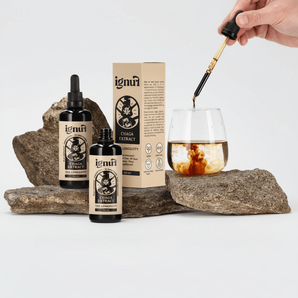 Chaga “The Longevity” Mushroom Extract - IGNUF