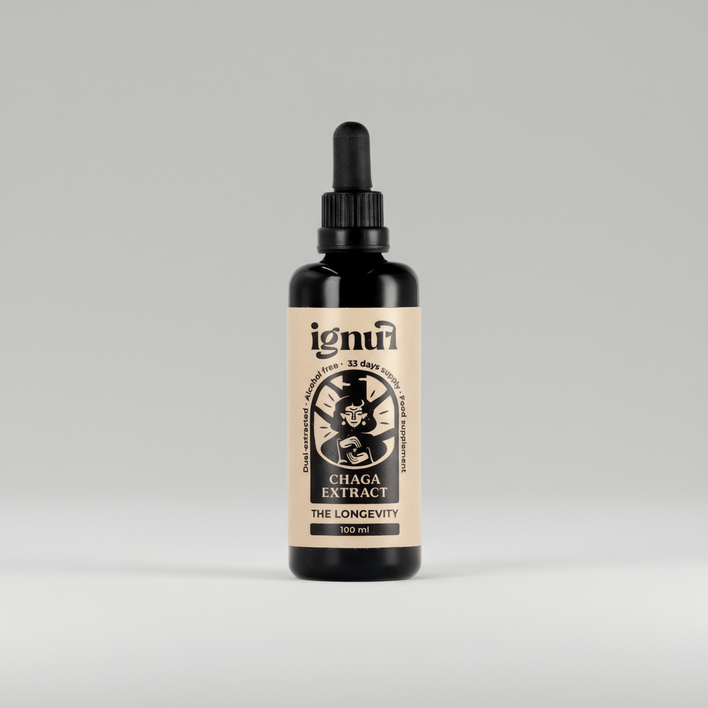 Chaga “The Longevity” Mushroom Extract - IGNUF