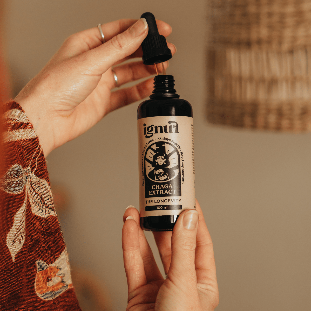 Chaga “The Longevity” Mushroom Extract - IGNUF