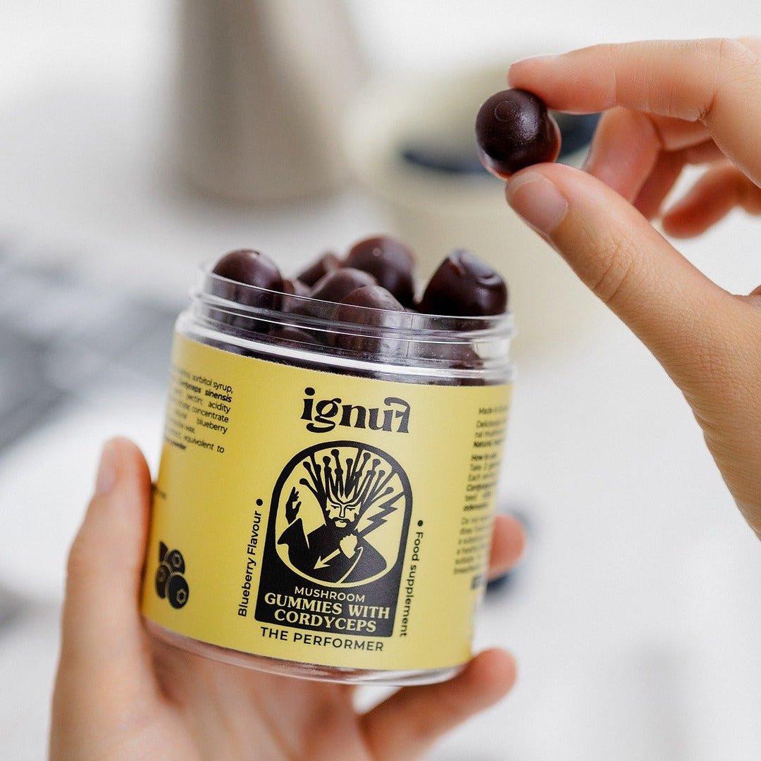 Mushroom Gummies "The Performer" with Cordyceps - IGNUF