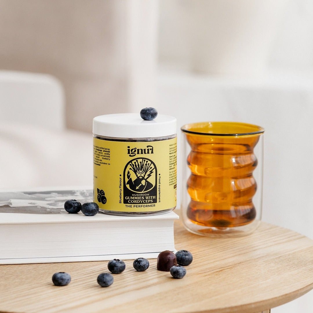 Mushroom Gummies "The Performer" with Cordyceps - IGNUF